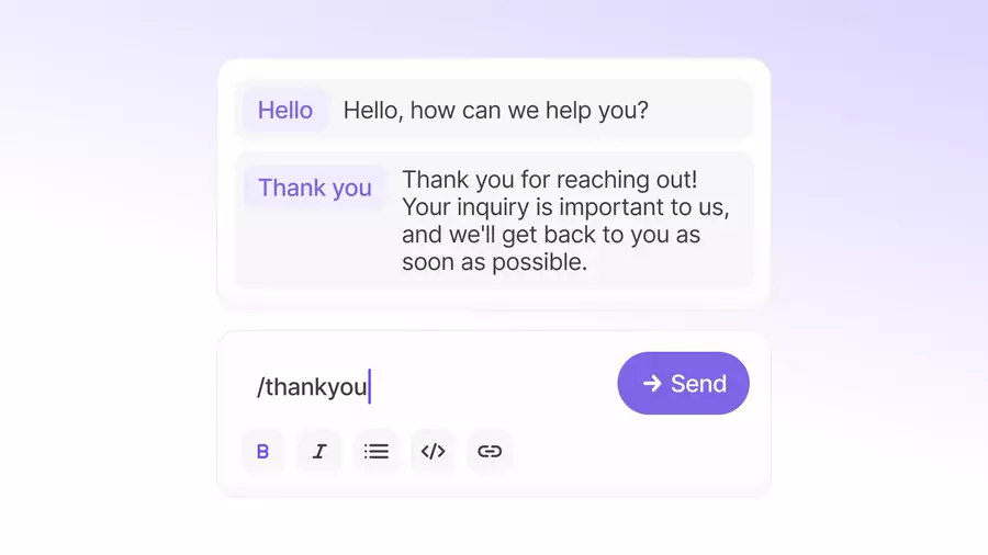 Canned Responses